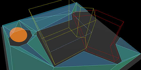 Navigation obstacles affecting navigation mesh baking