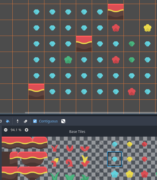 Using the Bucket Fill tool